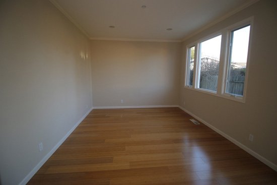 Before image of a home staged in the Harbor area of Santa Cruz