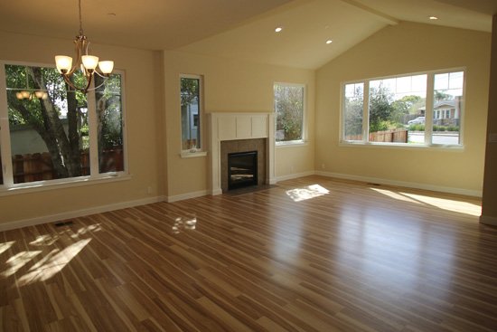 Before image of a home staged in the Harbor area of Santa Cruz